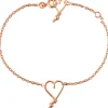 Enfant Padam Padam Bracelet chaîne Mon petit cœur goldfilled rose