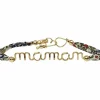 Padam Padam Bracelet cordon liberty Maman goldfilled jaune (personnalisable)