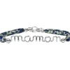 Outlet Bracelet cordon liberty Maman argent (personnalisable) Bracelet Maman