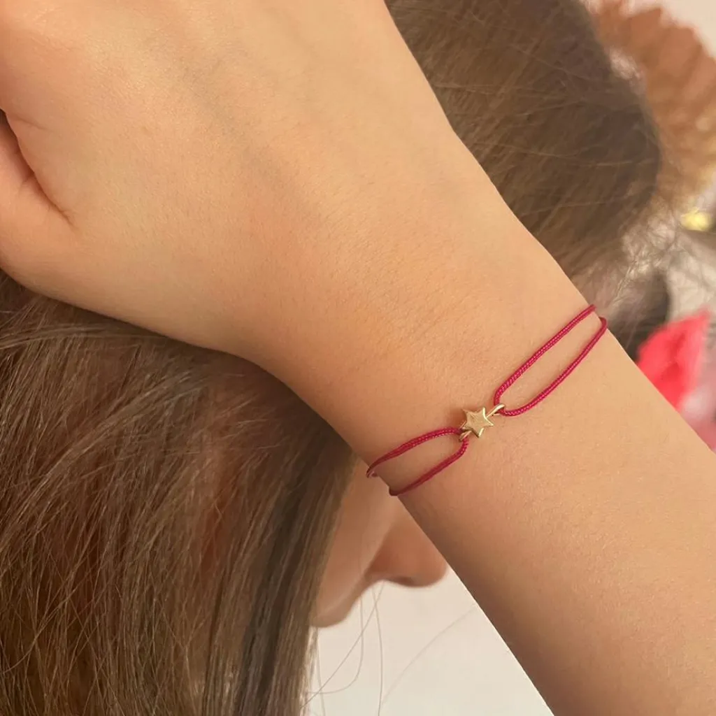 Enfant Padam Padam Bracelet cordon Mon petit place de l'Etoile jaune (personnalisable)