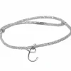 Best Bracelet cordon paillette Majuscule argent (personnalisable) Enfant Bracelet Bébé / Enfant