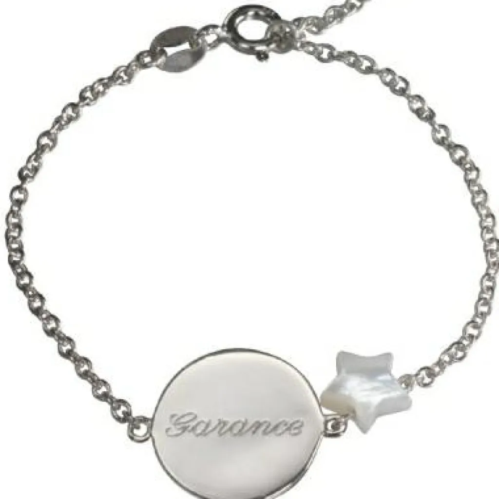 Enfant Petits trésors Bracelet Lovely nacre étoile (argent 925°)