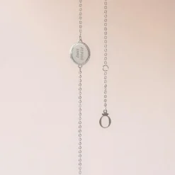 Enfant Mon Petit Poids Bracelet médaille Madelaine (argent rhodié)