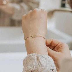 Discount Bracelet médaille Madelaine (plaqué or jaune) Enfant Bracelet Bébé / Enfant