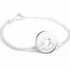 Sale Bracelet Poème coeur (argent 925°) Enfant Gourmette Bébé / Enfant