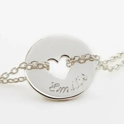 Sale Bracelet Poème coeur (argent 925°) Enfant Gourmette Bébé / Enfant