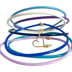 Enfant Padam Padam Bracelet semainier Lovely Winter goldfilled jaune