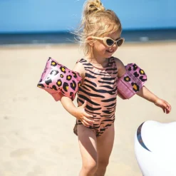 Outlet Brassards de natation Léopard rose et doré (2-6 ans) Brassards Bébé