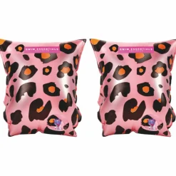 Swim Essentials Brassards de natation Léopard rose et doré (0-2 ans)