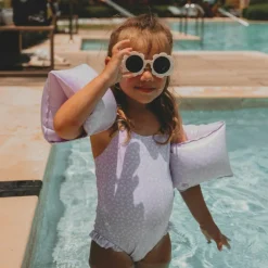 Online Brassards de natation Léopard lila (0-2 ans) Brassards Bébé