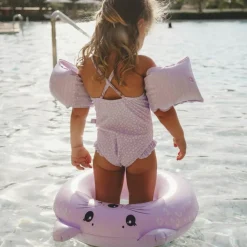 Online Brassards de natation Léopard lila (0-2 ans) Brassards Bébé