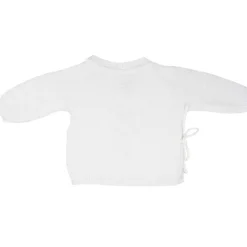 Brassière en maille Blanche (0-1 mois) Tenue De Naissance