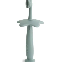 Mushie Brosse à dent d'apprentissage étoile Cambridge blue