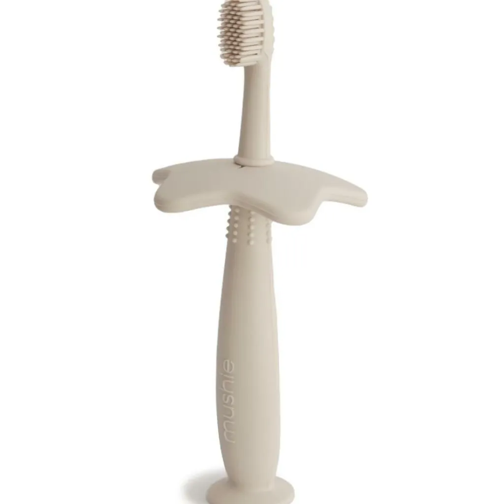 Mushie Brosse à dent d'apprentissage étoile Shifting sand
