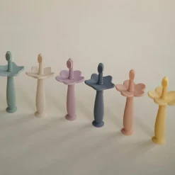 Mushie Brosse à dent d'apprentissage étoile Shifting sand