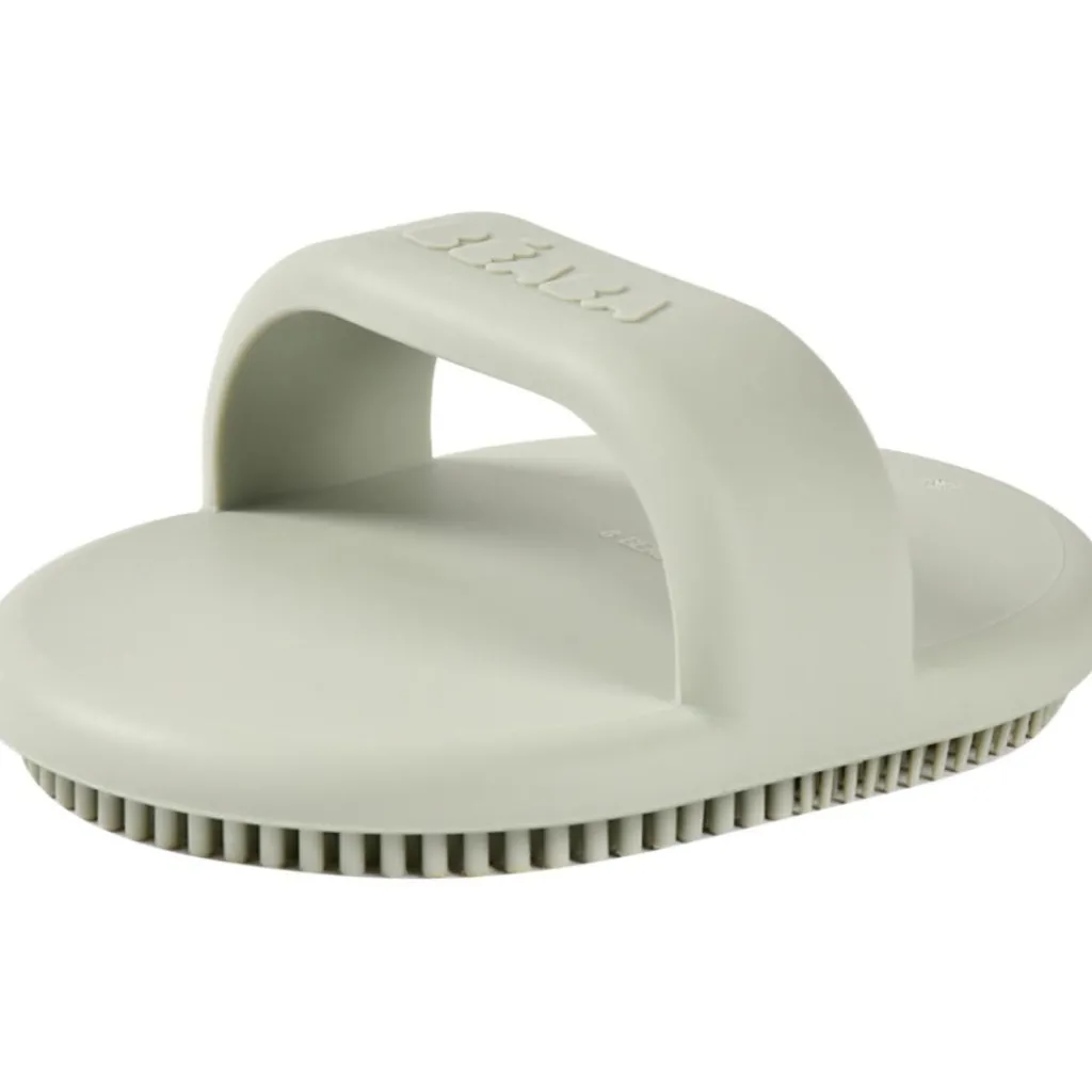 Outlet Brosse pour croûtes de lait en silicone Vert de gris Peigne Et Brosse