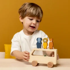 Trixie Bus en bois Animaux