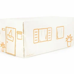 Outlet Cabane de table Maison Orange et Beige (90 x 200 cm) Cabane Intérieur