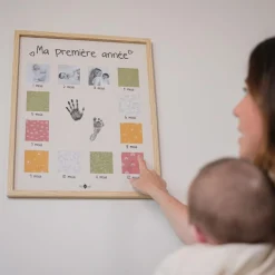Clearance Cadre Ma Première Année français-anglais Cadre Photos Bébé