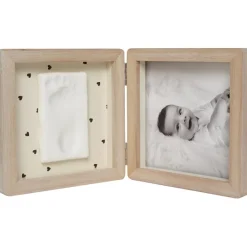 Clearance Cadre photo empreintes Double Jolis Cœurs Kit Empreintes