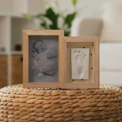 Petit Artichaut Cadre photo empreintes Duo Jolis Cœurs