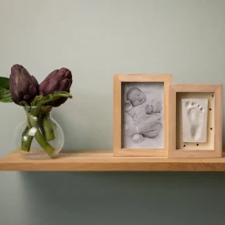 Petit Artichaut Cadre photo empreintes Duo Jolis Cœurs