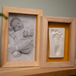 Petit Artichaut Cadre photo empreintes Duo Jolis Cœurs