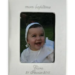 Outlet Cadre photo Mon Baptême (personnalisable) Cadre Photos Bébé