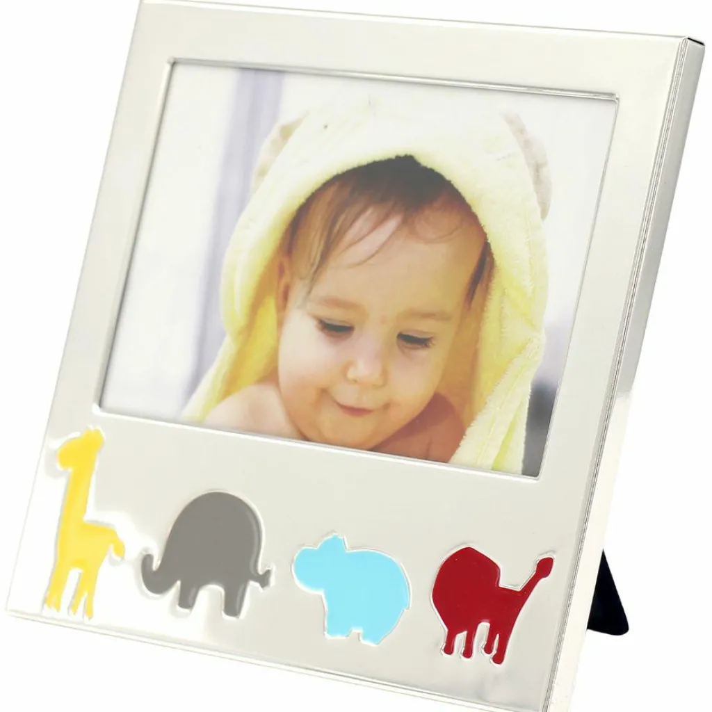 Daniel Crégut Cadre photo Safari personnalisable (métal argenté)