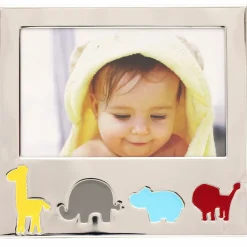 Daniel Crégut Cadre photo Safari personnalisable (métal argenté)