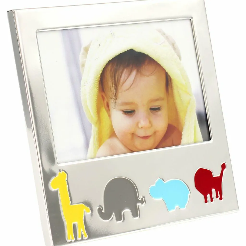 Daniel Crégut Cadre photo Safari personnalisable (métal argenté)