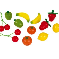 Janod Cagette de 12 fruits en bois
