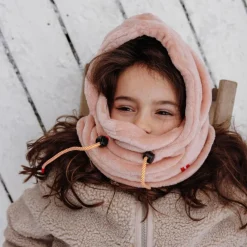 Cagoule polaire Warmy Pink (2-5 ans) Enfant Bonnet Enfant