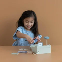 Hot Caisse enregistreuse en bois Adventure mint Marchand