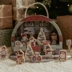 Outlet Calendrier de l'avent avec circuit de train Décoration De Noël