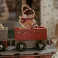 Outlet Calendrier de l'avent avec circuit de train Décoration De Noël