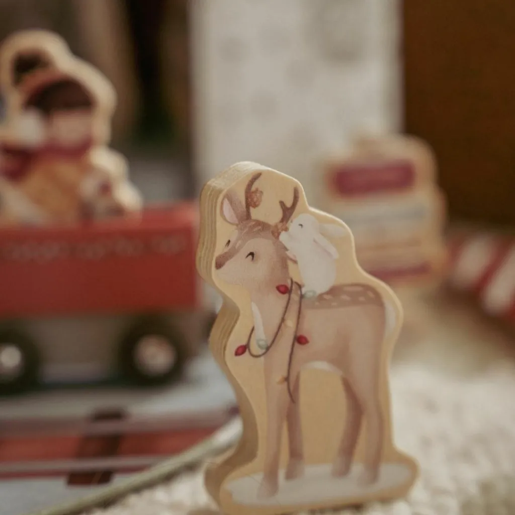 Outlet Calendrier de l'avent avec circuit de train Décoration De Noël