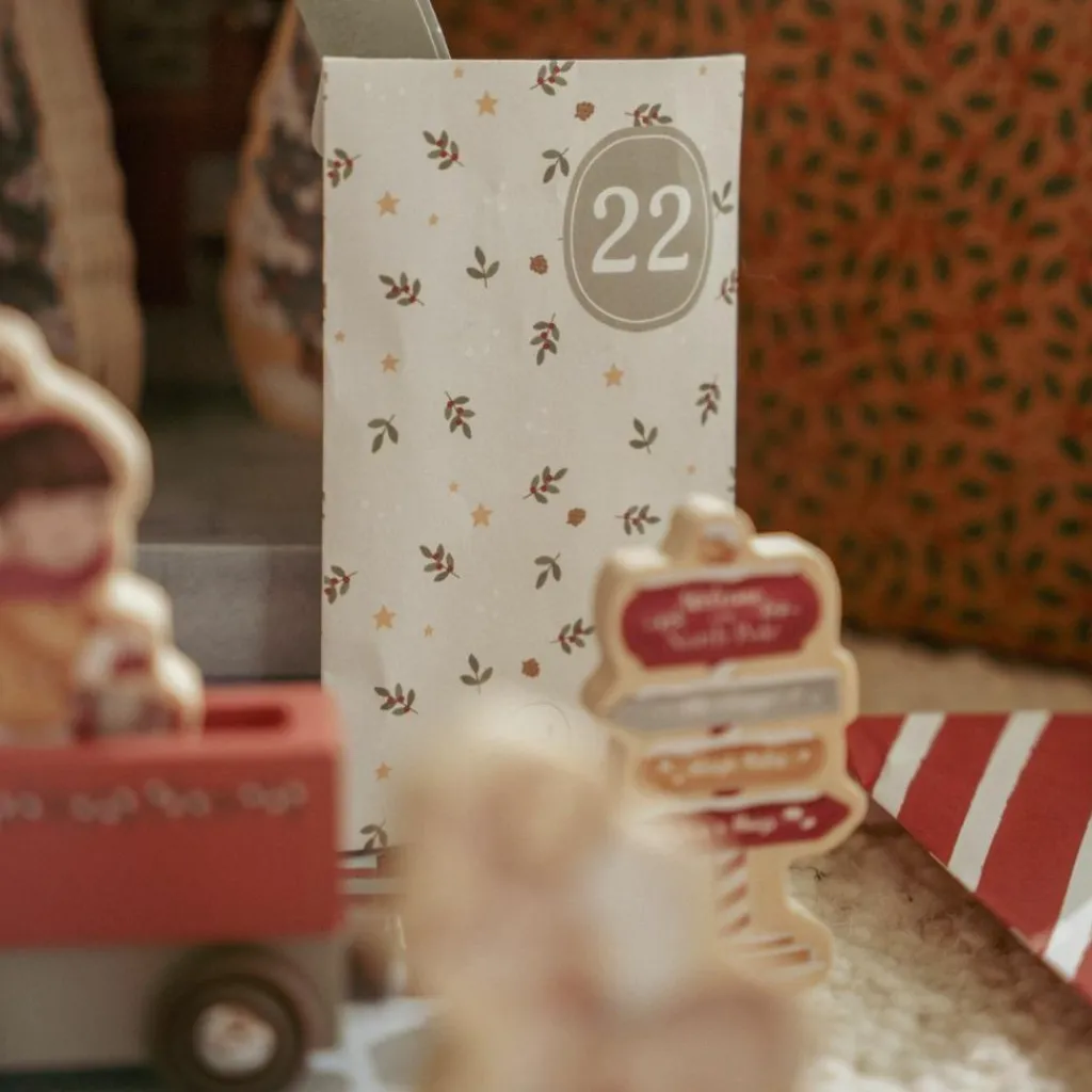 Outlet Calendrier de l'avent avec circuit de train Décoration De Noël