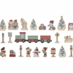 Outlet Calendrier de l'avent avec circuit de train Décoration De Noël