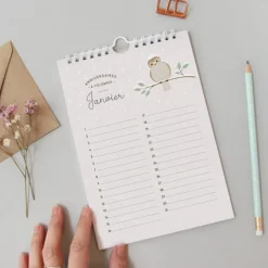 Best Calendrier des anniversaires Ginkgo Cadeaux Maman