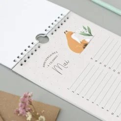 Best Calendrier des anniversaires Ginkgo Cadeaux Maman