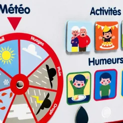 Outlet Calendrier en tissu Apprentissage Du Temps Et Quotidien