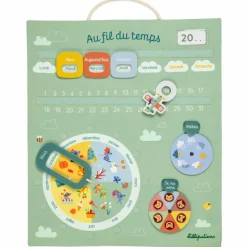 Sale Calendrier ludique Au fil du temps Apprentissage Du Temps Et Quotidien