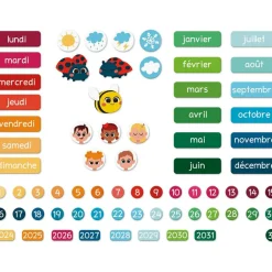 Best Calendrier magnétique Jeu Magnétique