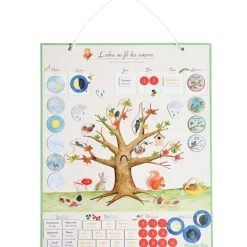 Sale Calendrier magnétique des saisons Le Jardin du Moulin Apprentissage Du Temps Et Quotidien