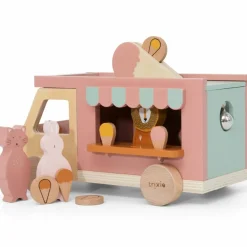 Hot Camion de glaces en bois Marchand