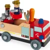 Janod Camion de pompiers Brico'Kids