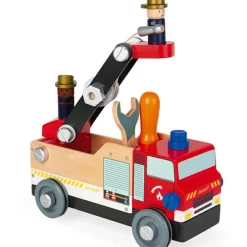 Janod Camion de pompiers Brico'Kids