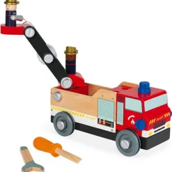Janod Camion de pompiers Brico'Kids