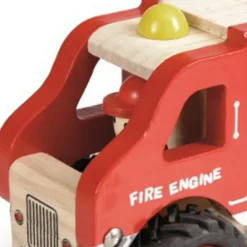Hot Camion de pompiers en bois Petites Voitures, Véhicules Et Circuits
